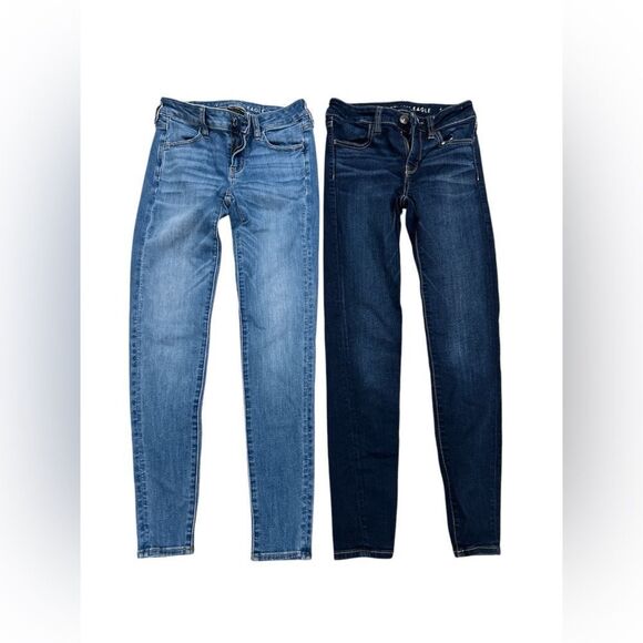 American Eagle Outfitters Denim - Set of (2) AE Next Level Stretch Jeggings